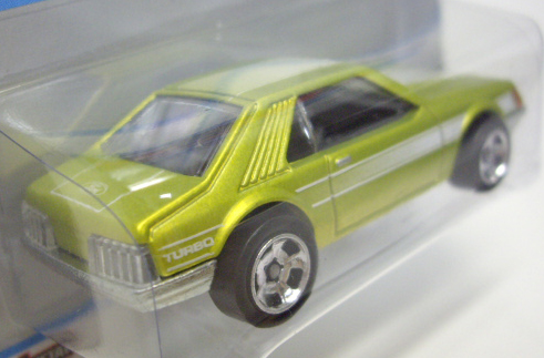 画像: 2013 COOL CLASSICS 【TURBO MUSTANG】 SPEC.FROST LIME/RS (CHASE:台紙のOTTOが赤色）