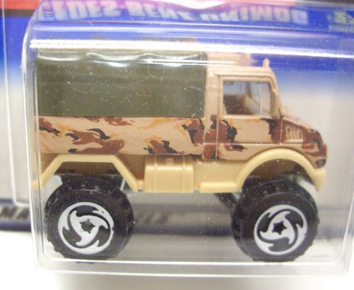 画像: 【MERCEDES BENZ UNIMOG】 TAN CAMO/WHITE SB (98CARD)