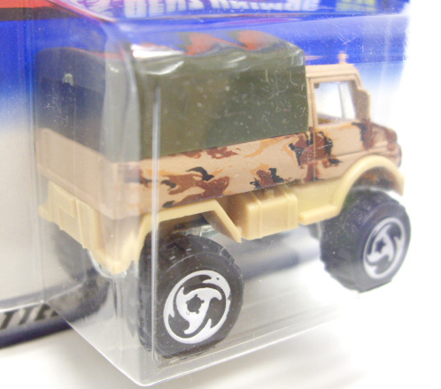 画像: 【MERCEDES BENZ UNIMOG】 TAN CAMO/WHITE SB (98CARD)