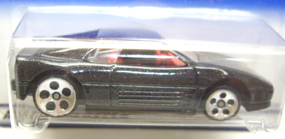 画像: 【FERRARI 348】　BLACK/5H (98 BLUE CAR CARD)