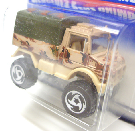 画像: 【MERCEDES BENZ UNIMOG】 TAN CAMO/WHITE SB (98CARD)