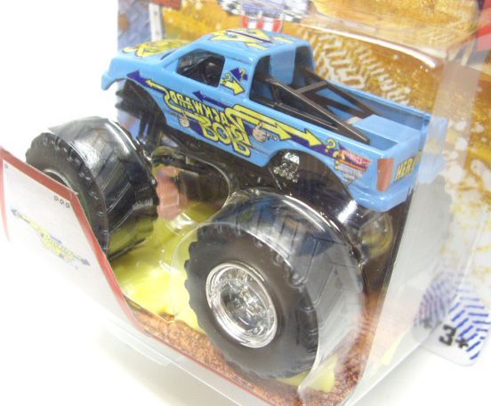 画像: 2013 MONSTER JAM included CRUCHABLE CAR! 【BACKWARD BOB】 LT.BLUE