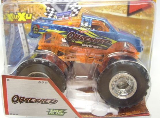 画像: 2013 MONSTER JAM included CRUCHABLE CAR! 【OBSESSED】 MET.BLUE (EDGE GLOW)