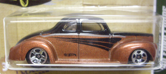 画像: 2012 WALMART EXCLUSIVE "CARS OF THE DECADES" 【'40 FORD COUPE】 BROWN-BLACK/5SP