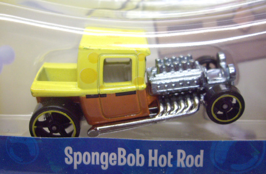 画像: 2013 ENTERTAINMENT CHARACTERS 【SPONGEBOB HOT ROD】　YELLOW/5SP (SPONGE BOB SQUAREPANTS)