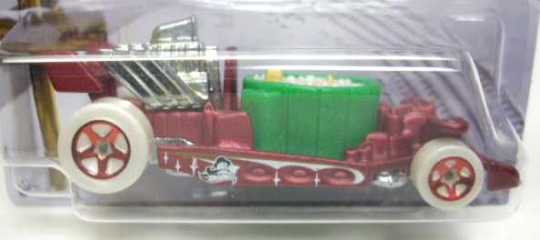 画像: 2013 WALMART EXCLUSIVE HOLIDAY HOT RODS 【HOT TUB】　FLAT RED/5SP