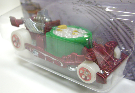 画像: 2013 WALMART EXCLUSIVE HOLIDAY HOT RODS 【HOT TUB】　FLAT RED/5SP