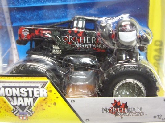 2014 MONSTER JAM included MONSTER JAM FIGURE! 【NORTHERN NIGHTMARE