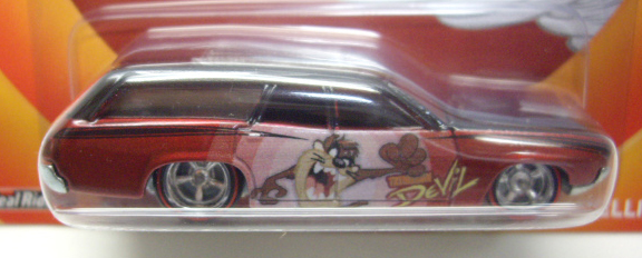 画像: 2014 POP CULTURE - LOONEY TUNES 【'71 PLYMOUTH SATELLITE】 BLACK-RED/RR (TAZMANIAN DEVIL)