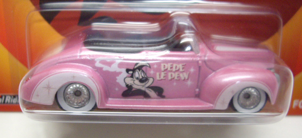 画像: 2014 POP CULTURE - LOONEY TUNES 【'40 FORD】 PINK/RR (PEPE LE PEW)