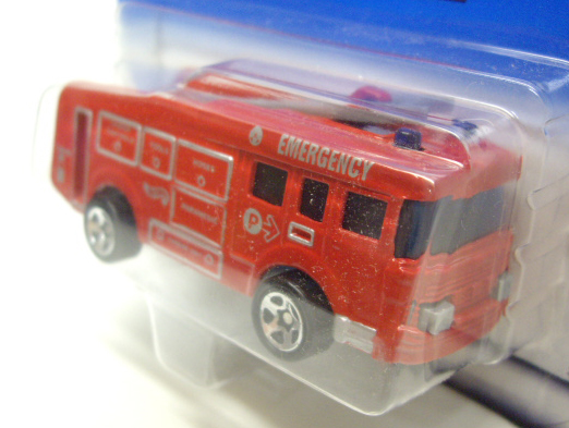 画像: 【FIRE-EATER II】 RED/5SP (CORGI CAST) (98 BLUE CAR ACARD)