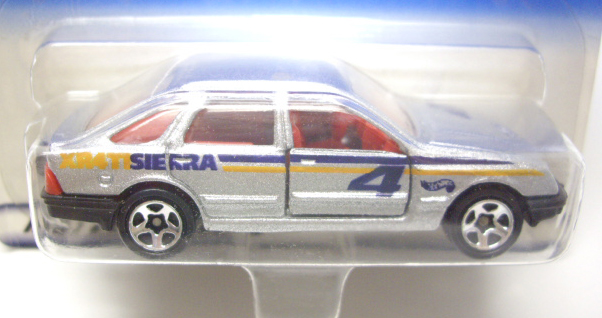 画像: 【FORD SIERRA XR4Ti】 SILVER/5SP (CORGI CAST) (98 BLUE CAR CARD)