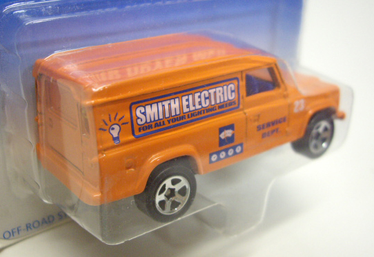 画像: 【LAND ROVER MkII】 ORANGE/5SP (CORGI CAST)