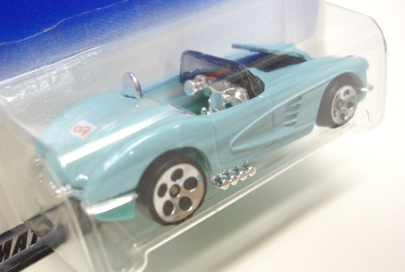 画像: 【'58 CORVETTE with HOOD】 TURQUOISE/5H