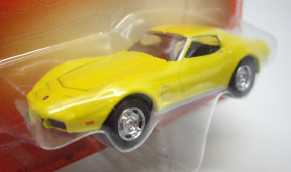 画像: FOREVER 64 EX 【1975 CHEVY CORVETTE】 YELLOW/RR (WALMART EXCLUSIVE)