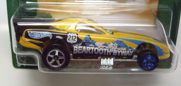 画像: 2014 WALMART EXCLUSIVE - HW ROAD TRIPPIN' 【FIREBIRD FUNNY CAR】　YELLOW/5SP