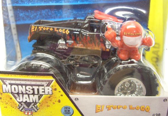 画像: 2014 MONSTER JAM included MONSTER JAM FIGURE! 【EL TORO LOCO】 BLACK (2014 NEW LOOK!)