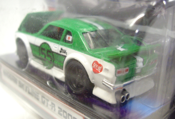 画像: 2005 MUSCLE MACHINES - IMPORT TUNER 【NISSAN SKYLINE GT-R 2000】 WHITE-GREEN