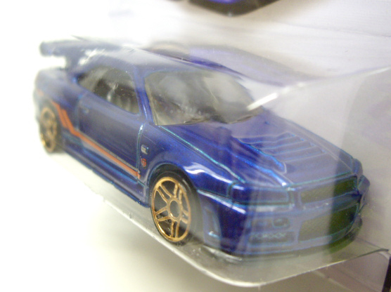 画像: 【NISSAN SKYLINE GT-R (R34)】　BLUE/PR5