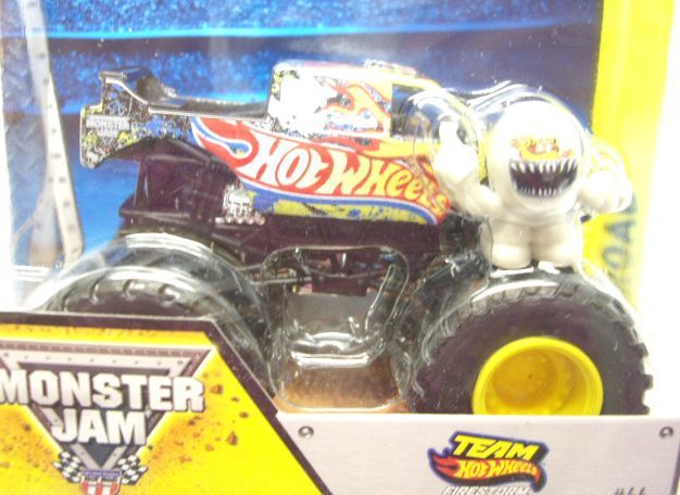 画像: 2014 MONSTER JAM included MONSTER JAM FIGURE! 【TEAM HOT WHEELS FIRESTORM】 BLACK