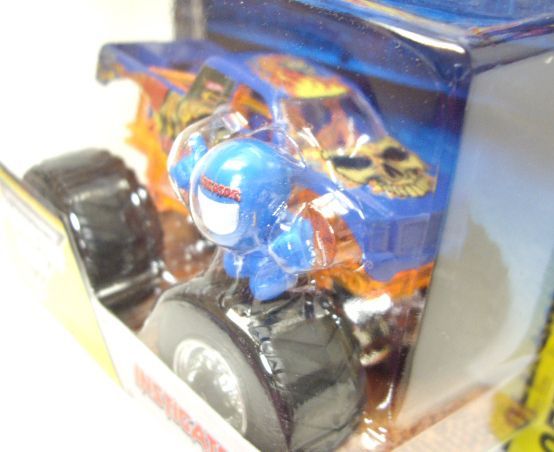 画像: 2014 MONSTER JAM included MONSTER JAM FIGURE! 【INSTIGATOR】 BLUE (EDGE GLOW/ROLL CAGE)