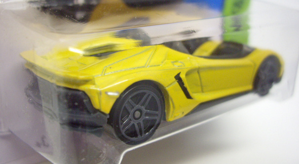 画像: 【LAMBORGHINI AVENTADOR J】　YELLOW/PR5 (インターナショナル・ショートカード) 