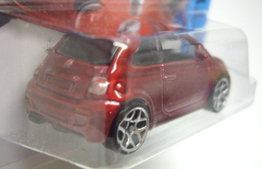 画像: 【FIAT 500】　MET.RED/5Y (NEW CAST) (インターナショナル・ショートカード) 