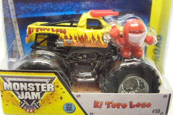 画像: 2014 MONSTER JAM included MONSTER JAM FIGURE! 【EL TORO LOCO】 YELLOW (2014 NEW LOOK!)