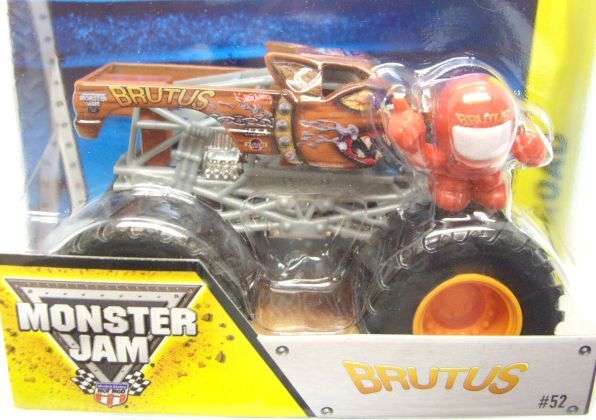 画像: 2014 MONSTER JAM included MONSTER JAM FIGURE! 【BRUTUS】 LT.BROWN