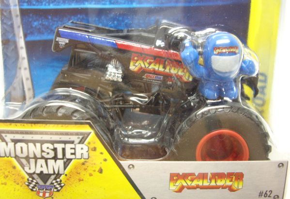 画像: 2014 MONSTER JAM included MONSTER JAM FIGURE! 【EXCALIBER】 BLACK