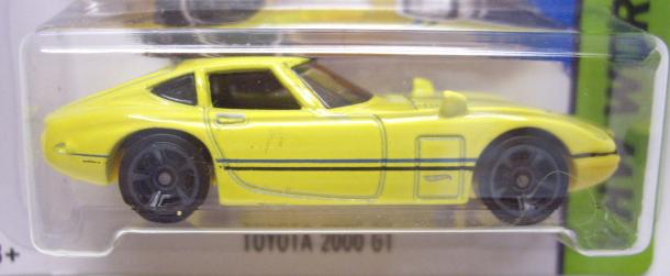 画像: 【TOYOTA 2000 GT】　YELLOW/MC5 (インターナショナル・ショートカード）