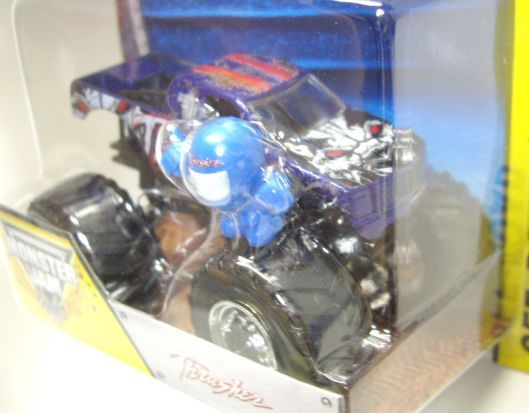 画像: 2014 MONSTER JAM included MONSTER JAM FIGURE! 【THRASHER】 BLUE