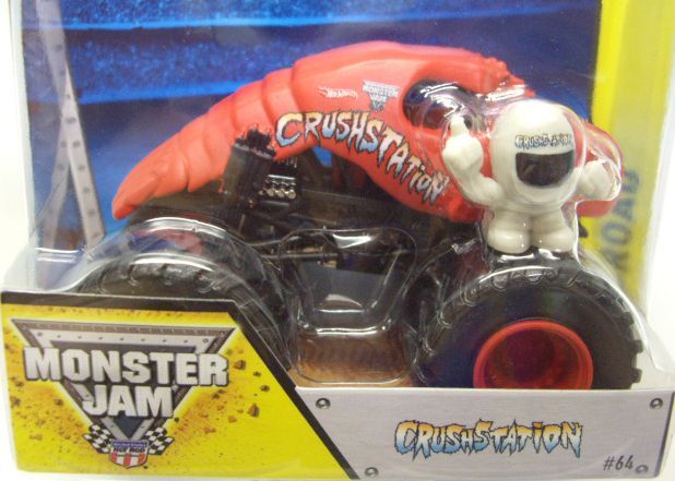 画像: 2014 MONSTER JAM included MONSTER JAM FIGURE! 【CRUSH STATION】 RED