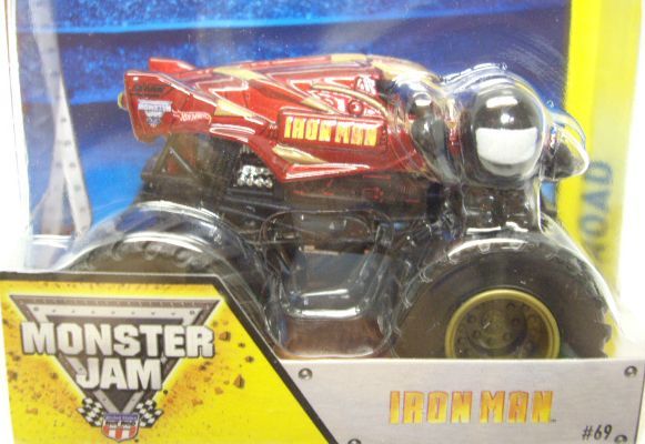 画像: 2014 MONSTER JAM included MONSTER JAM FIGURE! 【IRON MAN】 RED