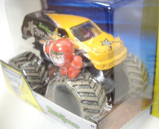 画像: 2014 MONSTER JAM included MONSTER JAM FIGURE! 【BAD HABIR】 ORANGE-BLACK (MUD TREADS)