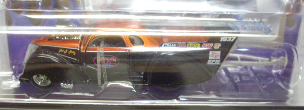 画像: 2003 MUSCLE MACHINES - NITRO COUPE 【"HOT N' NASTY" '37 CHEVY COUPE】 MET.ORANGE-BLACK/RR