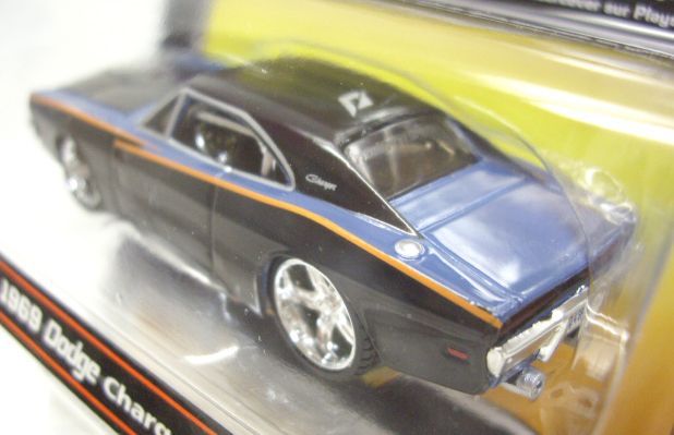 画像: 2009 MAISTO - NEED FOR SPEED UNDERCOVER 【1969 DODGE CHARGER R/T】 BLACK-BLUEGRAY/RR