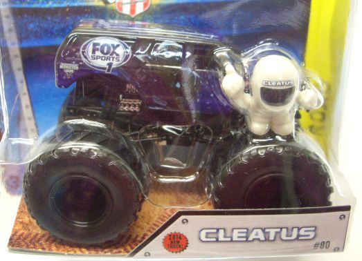 画像: 2014 MONSTER JAM included MONSTER JAM FIGURE! 【CLEATUS】 BLACK (2014 NEW TRUCK!)