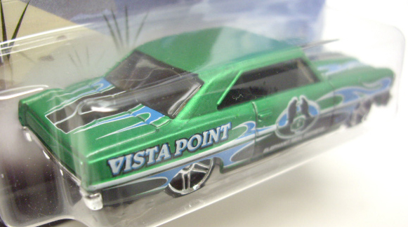 画像: 2014 WALMART EXCLUSIVE - HW ROAD TRIPPIN' 【'66 CHEVY NOVA】 FLAT GREEN/PR5