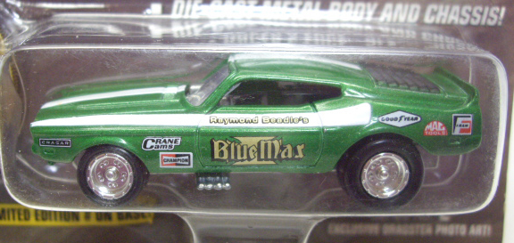 画像: 1996 LIMITED EDITION - DRAGSTERS USA 【"RAYMOND BEADLE" '71 BLUE MAX】　GREEN