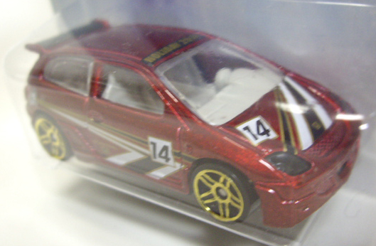 画像: 2014 WALMART EXCLUSIVE HOLIDAY HOT RODS 【HONDA CIVIC TYPE R】 RED/5SP