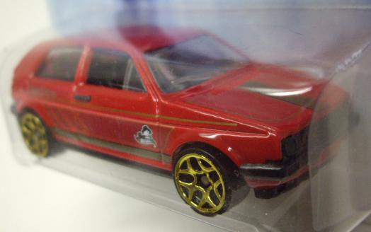 画像: 2014 WALMART EXCLUSIVE HOLIDAY HOT RODS 【VOLKSWAGEN GOLF】 RED/5Y 