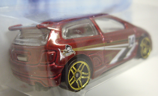 画像: 2014 WALMART EXCLUSIVE HOLIDAY HOT RODS 【HONDA CIVIC TYPE R】 RED/5SP