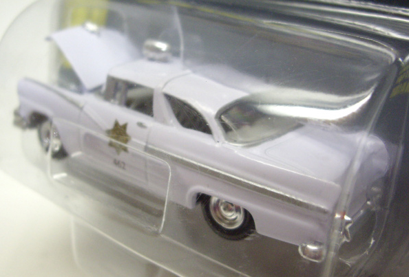 画像: 1998 RACING CHAMPIONS "POLICE U.S.A." 【1956 FORD VICTORIA COLORADO STATE POLICE】　WHITE/RR