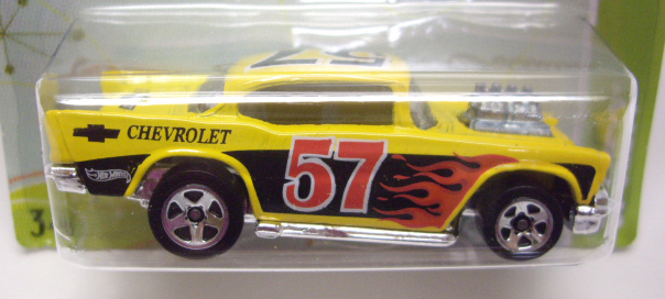 画像: 2012 WALMART EXCLUSIVE "CARS OF THE DECADES" 【'57 CHEVY】 YELLOW/5SP