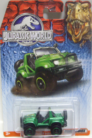 画像1: 2015 MATCHBOX "JURASSIC WORLD" 【CLIFF HANGER】 MET.GREEN