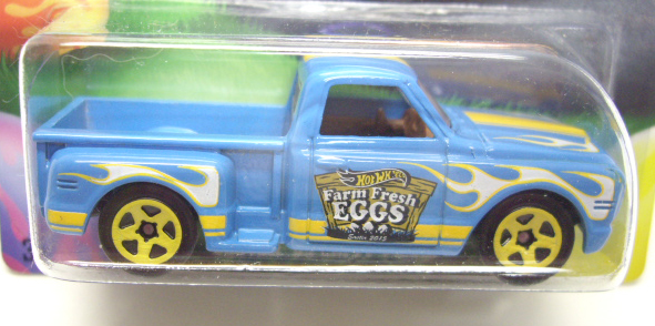 画像: 2015 WALMART EXCLUSIVE - HAPPY EASTER 【CUSTOM '69 CHEVY PICKUP】 LT.BLUE/5SP