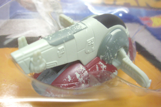 画像: 2015 HW STAR WARS STARSHIP 【SLAVE 1】　LT.GRAY-GREEN-RED