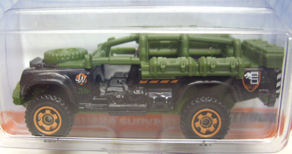 画像: 2015 MATCHBOX "JURASSIC WORLD" 【SAHARA SURVIVOR】 BLACK-OLIVE