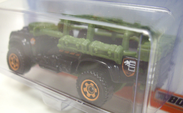 画像: 2015 MATCHBOX "JURASSIC WORLD" 【SAHARA SURVIVOR】 BLACK-OLIVE